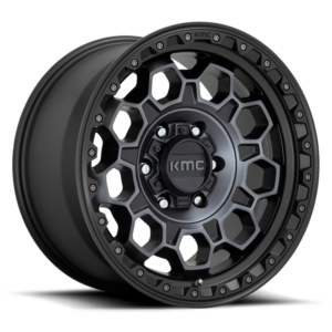 KMC KM545 TREK, Satin Black With Gray Tint (17x9 ET18 6x114.3)