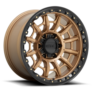KMC KM547 CARNAGE, Matte Bronze With Black Lip (16x8 ET0 6x139.7)