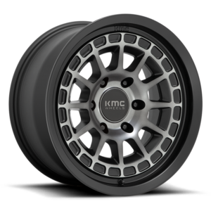 KMC KM719 CANYON, Satin Black With Gray Tint (17x8 ET35 5x114.3)