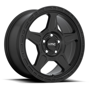 KMC KM721 ALPINE, Satin Black (18x8 ET38 5x112)