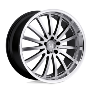 Mandrus MILLENIUM, HYPER SILVER W/ MIRROR CUT LIP (22x9 ET42 5x112)