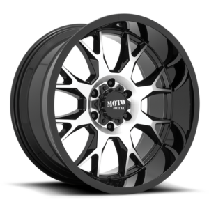 Moto Metal MO806, Gloss Black Machined (20x9 ET0 5x150)