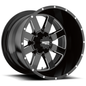 Moto Metal MO962, Gloss Black Milled (18x9 ET0 5x127/5x139.7)