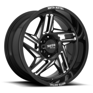 Moto Metal MO996 RIPSAW, Gloss Black Milled (20x10 ET-18 5x127)