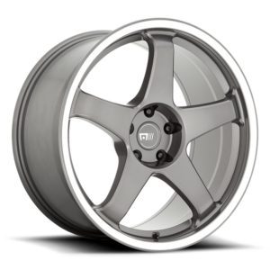 Motegi MR151 CS5, Gunmetal With Machined Lip (18x9.5 ET15 5x114.3)
