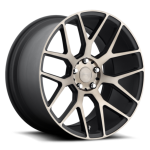 Niche 1PC M159 INTAKE, MATTE BLACK MACHINED RING (18x8 ET40 5x114.3)