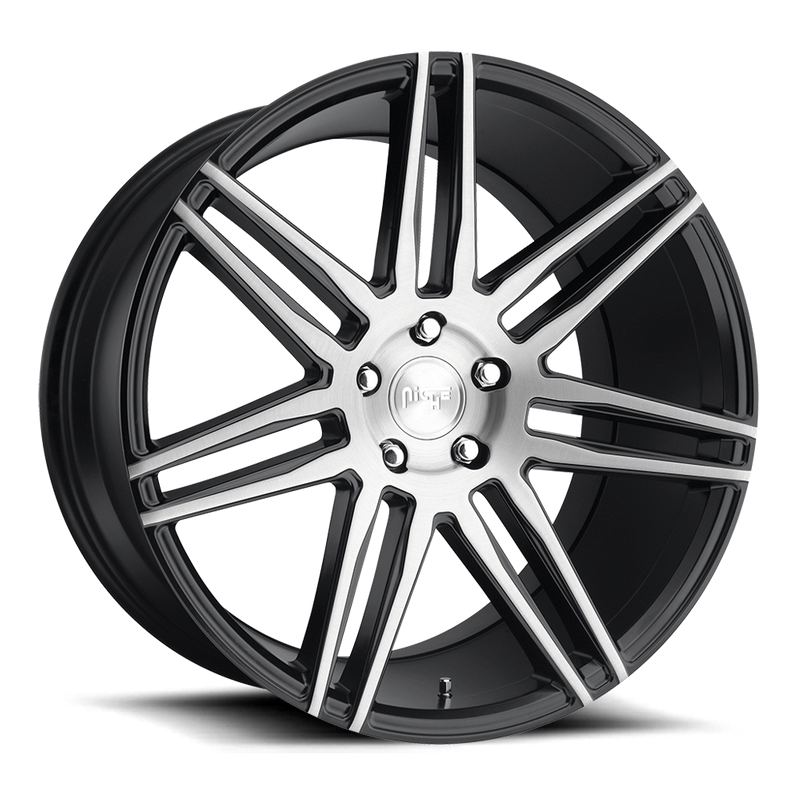 Niche 1PC M178 TRENTO, GLOSS BLACK BRUSHED (18x8 ET40 5x120)