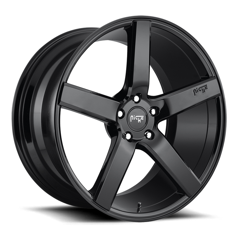 Niche 1PC M188 MILAN, GLOSS BLACK (20x8.5 ET35 5x114.3)