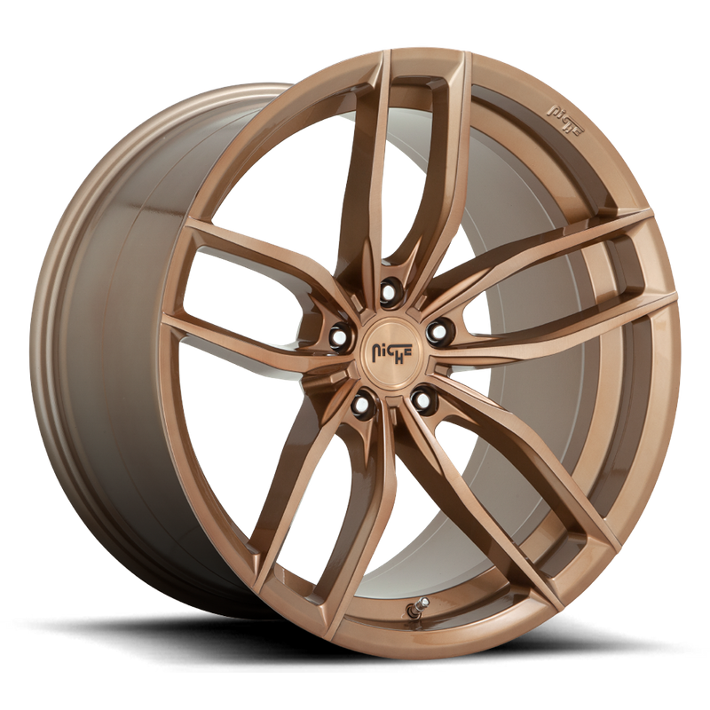Niche 1PC M202 VOSSO, Glossy Bronze Brushed (19x9.5 ET40 5x120)