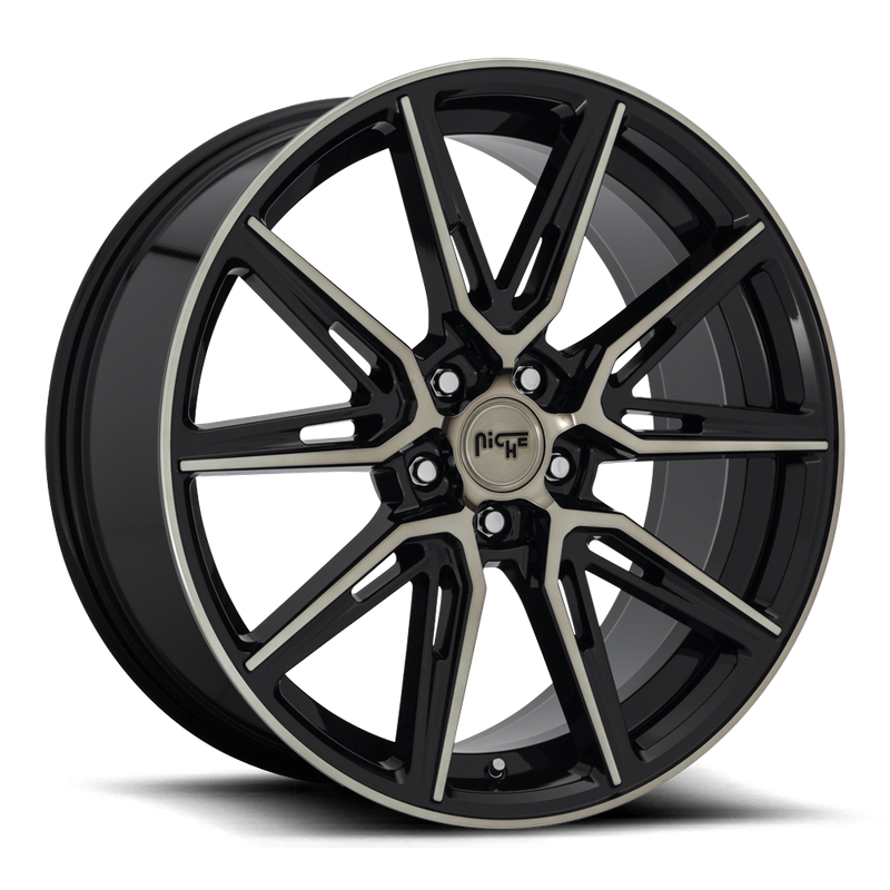Niche 1PC M219 GEMELLO, GLOSS MACHINED DOUBLE DARK TINT (20x10.5 ET40 5x112)