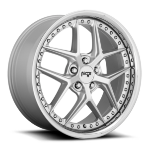 Niche 1PC M225 VICE, MATTE SILVER (20x10.5 ET35 5x120)