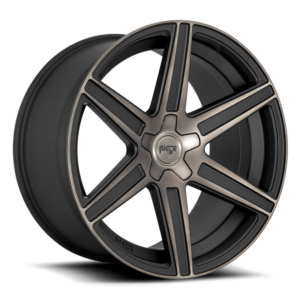 Niche 1PC M236 CARINA, MATTE MACHINED DOUBLE DARK TINT (20x10.5 ET40 5x114.3)