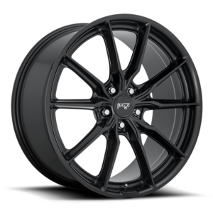 Niche 1PC M238 RAINIER, MATTE BLACK (19x8.5 ET25 5x112)