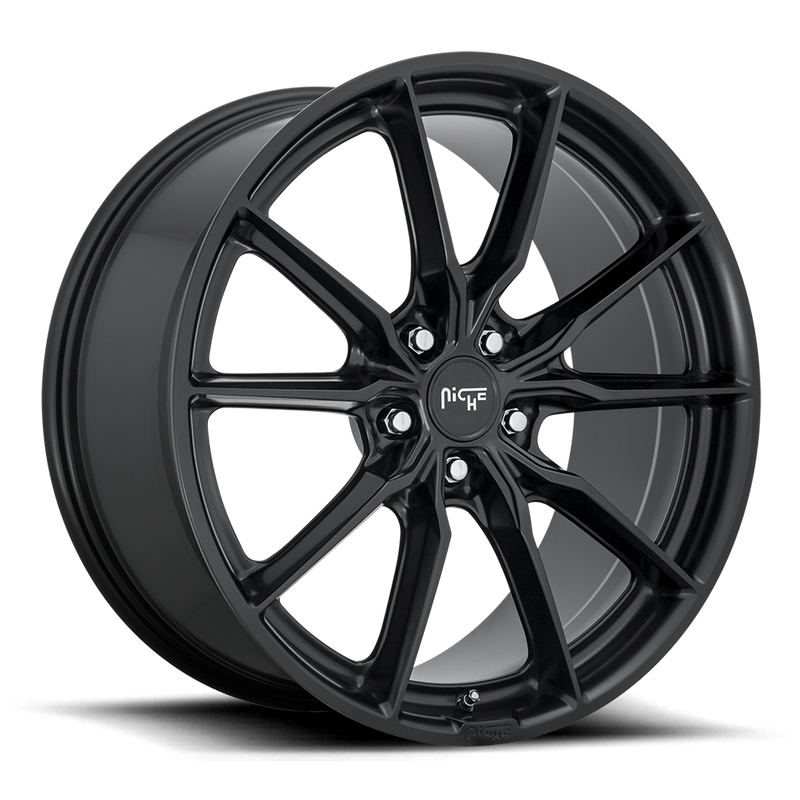 Niche 1PC M238 RAINIER, MATTE BLACK (19x8.5 ET25 5x112)