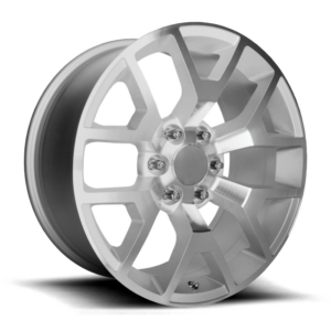 OE Creations PR169, Silver with Machined Spokes (20x9 ET27 6x139.7)