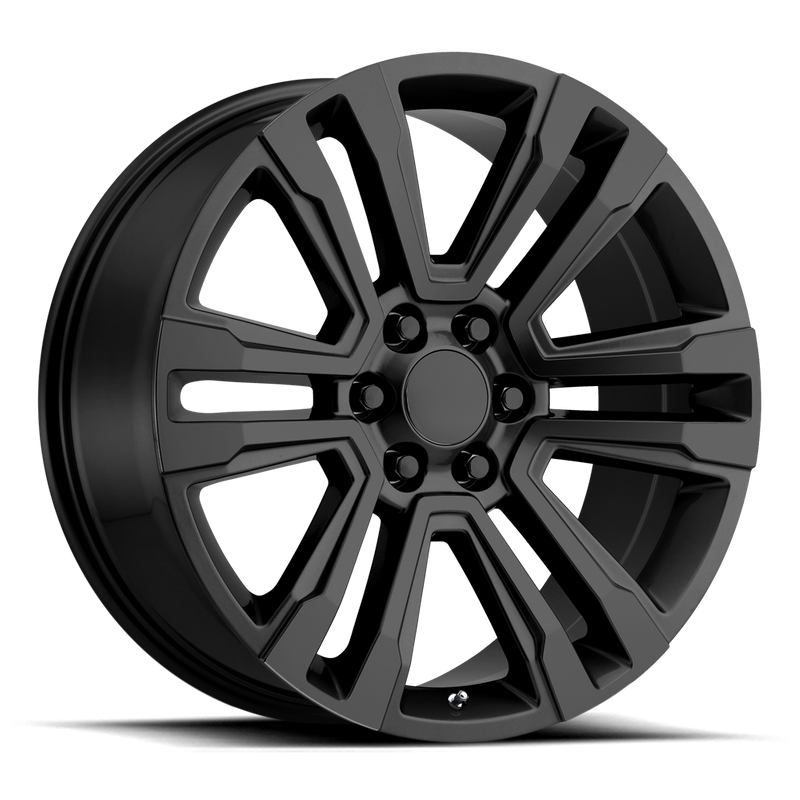 OE Creations PR182, Satin Black (20x9 ET24 6x139.7)