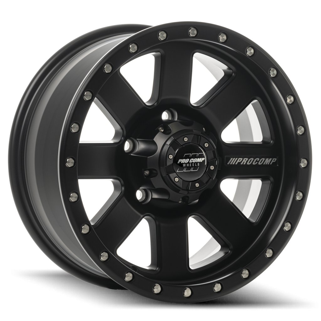 PRO COMP SERIES 74 TRILOGY SATIN BLACK, (17X8 ET35 5X120) - Northern ...