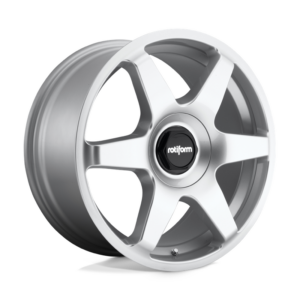 Rotiform 1PC R114 SIX, GLOSS SILVER (18x8.5 ET35 5x100/5x112)
