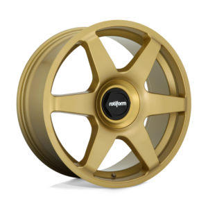 Rotiform 1PC R118 SIX, MATTE GOLD (18x8.5 ET45 5x100/5x112)
