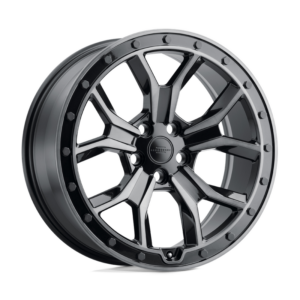 RedBourne MORLAND, GLOSS METALLIC W/ BLACK BRUSHED TINT FACE (18x8.5 ET25 5x120)