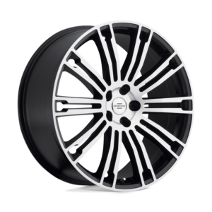 RedBourne MANOR, MATTE BLACK W/ MATTE MACHINED FACE (20x9.5 ET32 5x120)