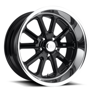 US Mag 1PC U121 RAMBLER, GLOSS BLACK (18x8 ET1 5x114.3)