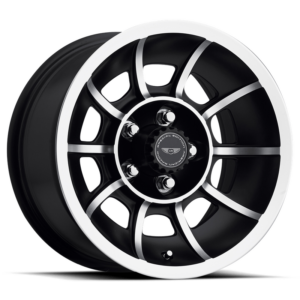 American Racing Vintage VN47 VECTOR, Satin Black Machined (15x7 ET0 5x114.3)