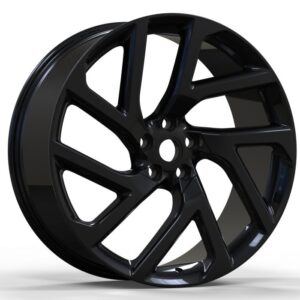 EURO SPEC REPLICA EVOKE TWIST 843, GLOSS BLACK (22X9.0
 ET45 5X100)