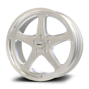 PDXX WS MAX PDXX, MACHINED LIP SILVER (20X9.5 ET42 5X120)