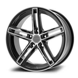 RED LABEL RD219 RED LABEL, MACHINED FACE BLACK (18X8.5 ET35 5X114.3)