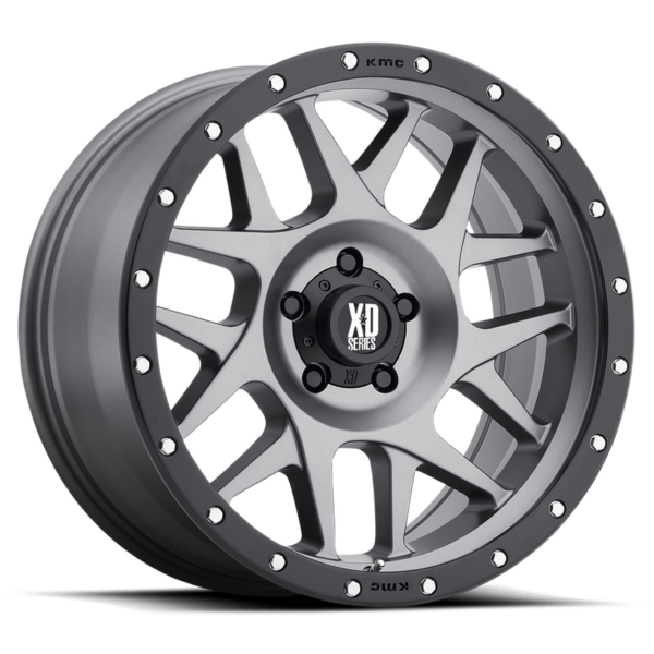 XD XD127 BULLY, Matte Gray Black Ring (20x9 ET0 5x139.7)
