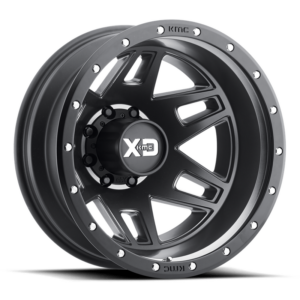 XD XD130 MACHETE DUALLY, Satin Black With Reinforcing Ring (20x7.5 ET142 8x210)