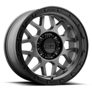 XD XD135 GRENADE OR, Matte Gray Matte Black Lip (16x8 ET-6 6x139.7)