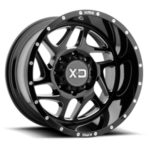 XD XD836 FURY, Gloss Black Milled (20x9 ET0 6x135)