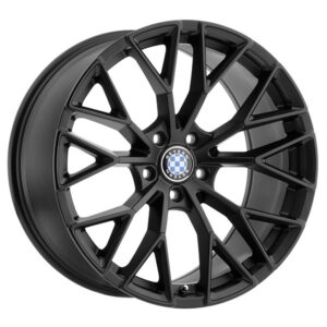 BEYERN ANTLER MATTE BLACK W GLOSS BLACK FACE,  (19X8.5 ET15 5X120)