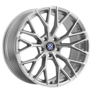 BEYERN ANTLER SILVER W MIRROR CUT FACE, (19X8.5 ET15 5X120)