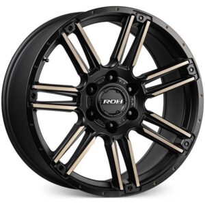 ROH ROH APACHE, APACHE MATTE BLACK W BRONZE TINT (20X9 ET30 6X139.7)