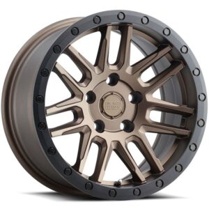 BLACK RHINO BLACK RHINO ARCHES, ARCHES BRONZE W BLACK LIP (15X7 ET15 5X114.3)