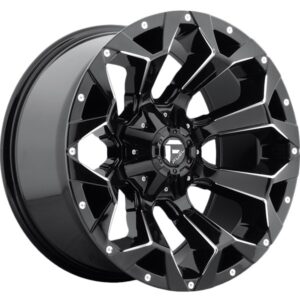 FUEL ASSAULT GLOSS BLACK,  (17X9 ET-12 5X114.3)