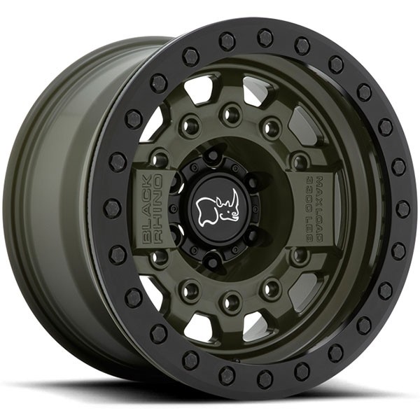 BLACK RHINO BLACK RHINO AVENGER BEADLOCK, AVENGER BEADLOCK OLIVE DRAB GREEN (17X8.5 ET-30 6X139.7)