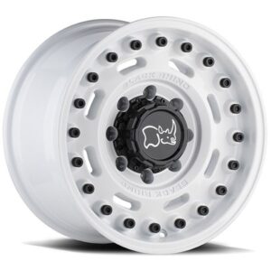 BLACK RHINO BLACK RHINO AXLE, AXLE GLOSS WHITE (17X9.5 ET-18 5X127)