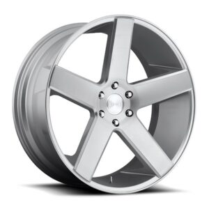 DUB DUB BALLER, BALLER S218 BRUSHED SILVER (22X9.5 ET11 5X127)