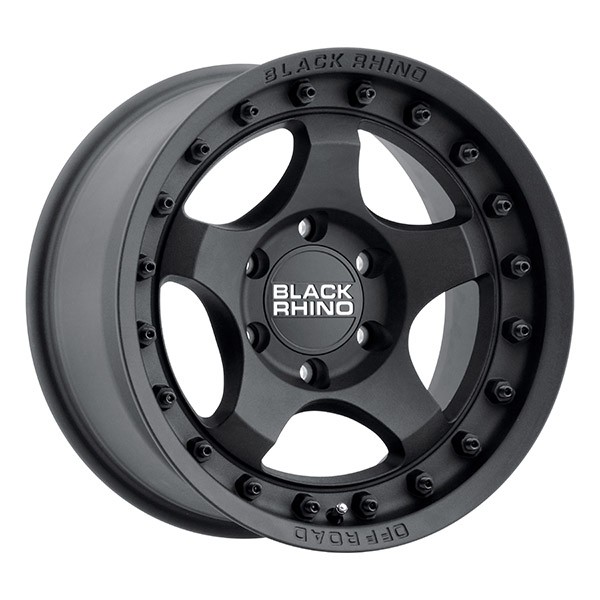BLACK RHINO BLACK RHINO BANTAM, BANTAM TEXTURED BLACK (16X8 ET-10 6X139.7)