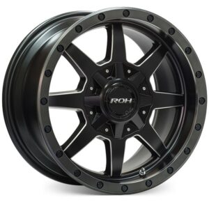 ROH ROH BEADLOCK, BEADLOCK MATTE BLACK (16X8 ET0 5X150)