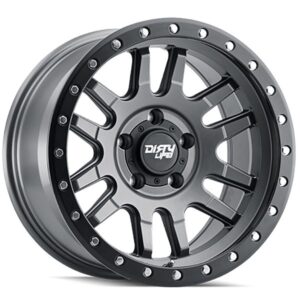 DIRTY LIFE DIRTY LIFE CANYON, CANYON PRO SATIN GRAPHITE W BLACK LIP (17X9 ET0 5X150)