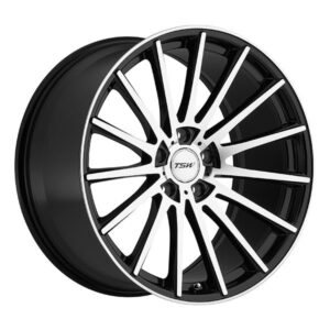 TSW TSW CHICANE, CHICANE GLOSS BLACK W MIRROR FACE (17X8 ET45 5X112)