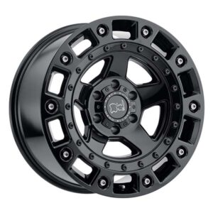 BLACK RHINO CINCO GLOSS BLACK,  (17X9.5 ET12 6X120)