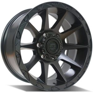 AMERICAN OUTLAW AMERICAN OUTLAW CORD, CORD SATIN BLACK (17X8.5 ET5 6X139.7)