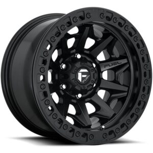 FUEL FUEL COVERT, COVERT BEADLOCK D114 MATTE BLACK (17X9 ET-15 5X127)