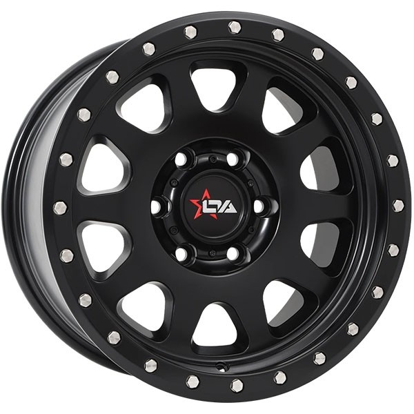 OFFROAD ARMOUR OFFROAD ARMOUR CRUSHER, CRUSHER SATIN BLACK (17X9 ET12 6X139.7)